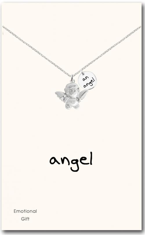 Angel pendant necklace